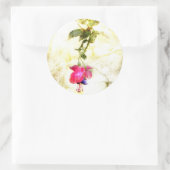 Psalm 23 runder aufkleber (Tasche)