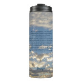 Psalm 23 Schöne Christliche Bibel Verse Custom Thermosbecher (Vorderseite)