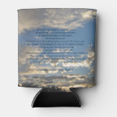 Psalm 23 Schöne Christliche Verse Kirche Dosenkühler (Vorderseite)