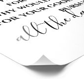 Psalm 23 Schwarz-Weiß-Schrift Mauer Kunstmuseum Fo Fotodruck (Ecke)