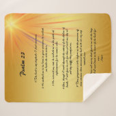 Psalm 23 sherpadecke (Vorderseite (Horizontal))