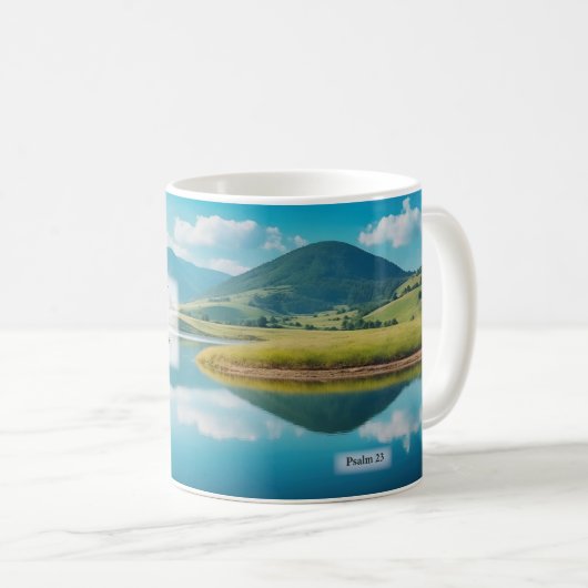 Psalm 23 Tasse (VorderseiteRechts)