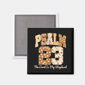 Psalm 23 The Lord Is My Shepherd Christian Fall Th Magnet (Vorderseite/Rückseite)