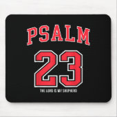 Psalm 23 The Lord Is My Shepherd Christian Footbal Mousepad (Vorne)