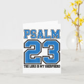 Psalm 23 The Lord Is My Shepherd Funny Christian T Karte (Gelbe Blume)