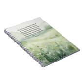 Psalm 23 The Lord is My Shepherd Journal Notebook Notizblock (Rechte Seite)