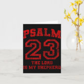 Psalm 23 The Lord Is My Shepherd  Karte (Gelbe Blume)