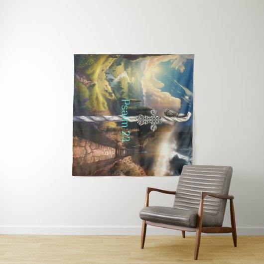 Psalm 23 wandteppich (Beispiel (Horizontal))