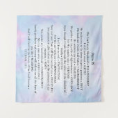 Psalm 23 wandteppich (Vorderseite (Horizontal))