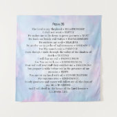 Psalm 23 wandteppich (Vorderseite)
