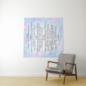 Psalm 23 wandteppich (Beispiel (Horizontal))