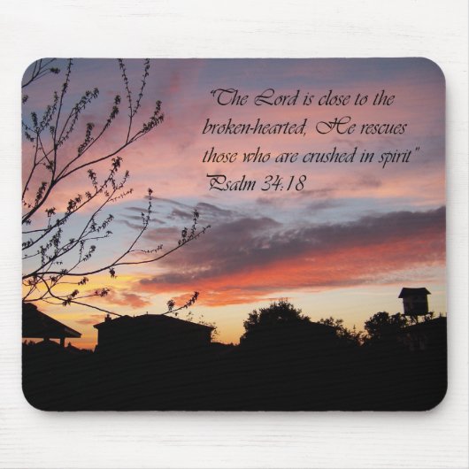 Psalm-24:18 Mousepad (Vorne)