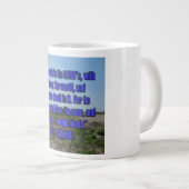 Psalm 24:1-2 WEBU-Tasse Jumbo-Tasse (Vorderseite Rechts)
