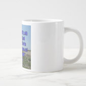 Psalm 24:1-2 WEBU-Tasse Jumbo-Tasse (Rechts)