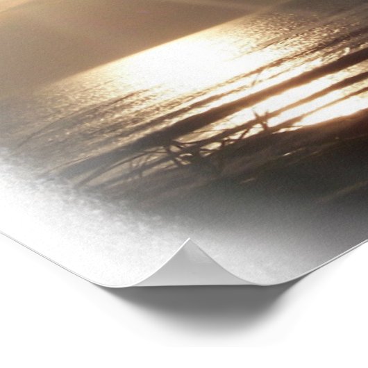 Psalm 24:1 poster (Ecke)