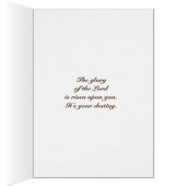 Psalm 24:7 Heben Sie Ihren Kopf, Sie Pforten Karte (Innen (Rechts))