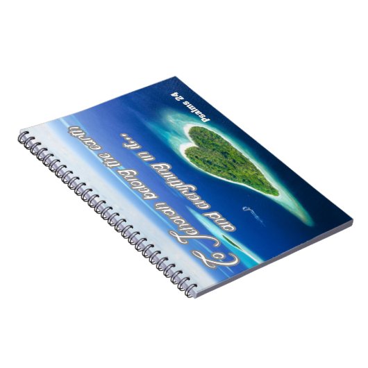 Psalm 24 notizblock (Rechte Seite)