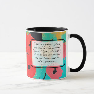 Psalm 25 14 Liebhaber des Verses der Gottes Christ Tasse