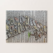 Psalm 25:4-5 - Bringen Sie mir Ihre Wege bei Puzzle (Horizontal)