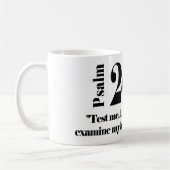Psalm-26:2 Kaffeetasse (Links)