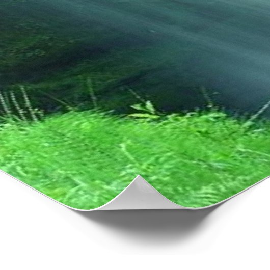 Psalm 27:10 poster (Ecke)