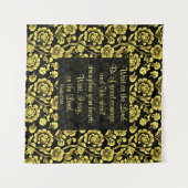 Psalm 27:14 wandteppich (Vorderseite (Horizontal))