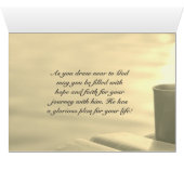 Psalm 27:14 Warten Sie auf den Herrn, Bibel Verse  (Innenansicht Horizontal (Unten))