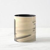 Psalm 27:14 Warten Sie auf den Herrn, Bibelverse Tasse (Zentrum)