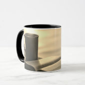 Psalm 27:14 Warten Sie auf den Herrn, Bibelverse Tasse (Vorderseite Links)