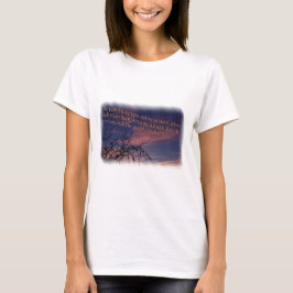Psalm 27:1 am Morgengrauen T-Shirt