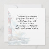 Psalm 27:1 Bibel LORD ist meine Light Salvation Ca (Rückseite)