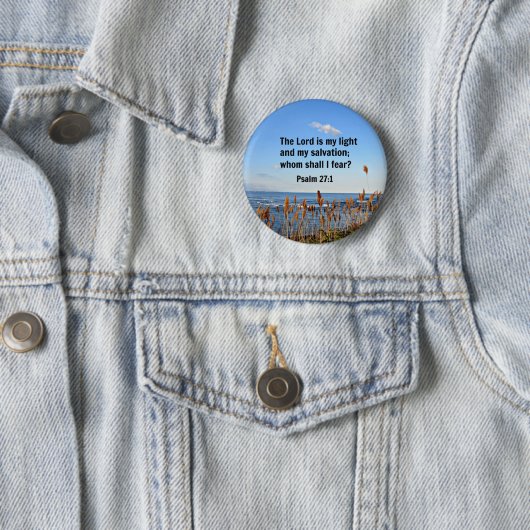 Psalm 27:1 button (Beispiel)