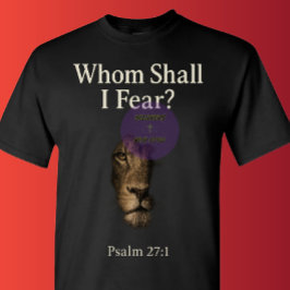 Psalm 27:1 - Christlich T-Shirt