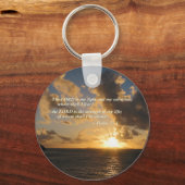 Psalm 27 1 Der Herr ist mein Licht Schlüsselanhänger (Vorderseite)