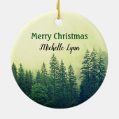 Psalm 27:1 Der Herr ist mein Licht und meine Erret Keramik Ornament (Hinten)