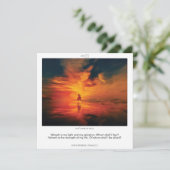 Psalm 27:1 GOD'S PROMISES SCRIPIX Einladung (Stehend Vorderseite)