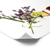 Psalm 27:1, Herr, den ich fürchten werde, Wanddeko Poster (Ecke)