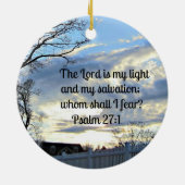 Psalm 27:1 keramikornament (Hinten)