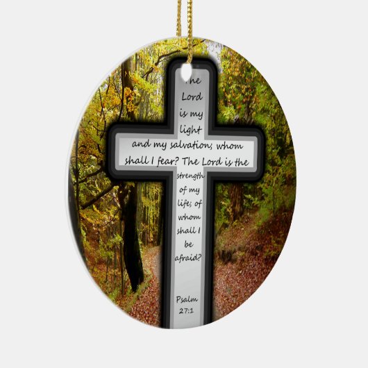 Psalm-27:1 Keramikornament (Rechts)