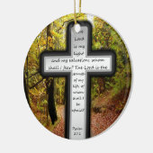 Psalm-27:1 Keramikornament (Links)