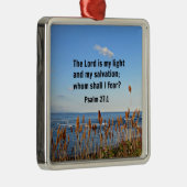 Psalm 27:1 ornament aus metall (Rechts)
