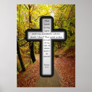 Psalm-27:1 Plakat