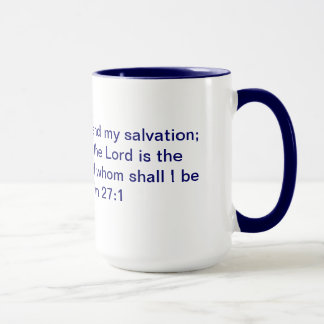 Psalm-27:1 Wecker-Tasse Tasse