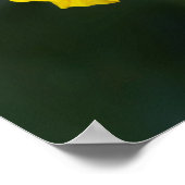 Psalm 27:4 Hibiskus Poster (Ecke)