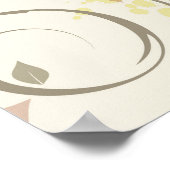 Psalm 27:6 Ich werde singen und Melodie zum Herrn Poster (Ecke)