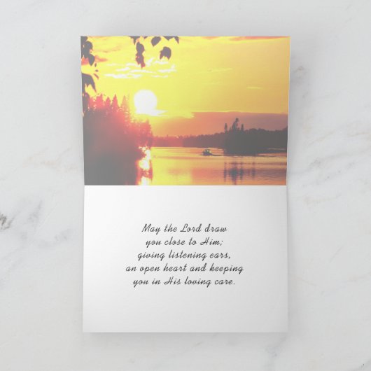 Psalm 27:8 Ihr Gesicht LORD Ich werde Bibel suchen Karte (Innenseite)