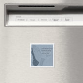 Psalm 27:8-Magnet Magnet (In Situ (Geschirrspüler))