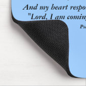 Psalm-27:8 mousepad (Ecke)