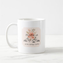 Psalm 28 Tasse