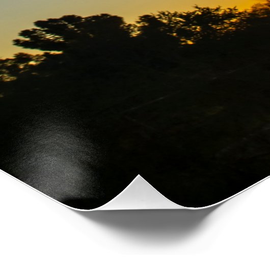 Psalm 29:11 poster (Ecke)